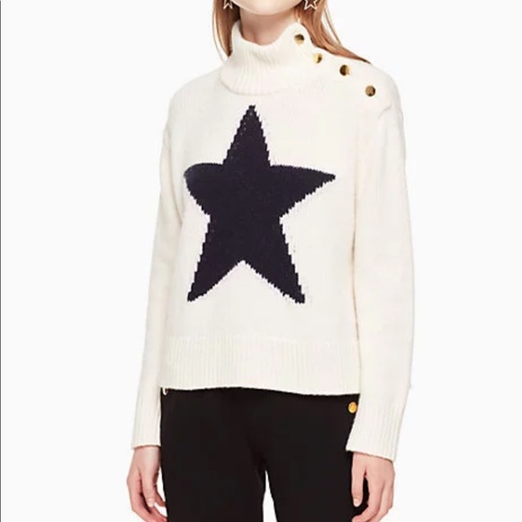kate spade Sweaters - 🎆WEEKEND SALE🎆Kate Spade Star Turtleneck Sweater